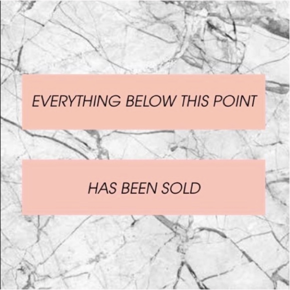 All items below are sold